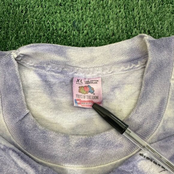 Vintage 90s Arizona Map T-Shirt AOP Western Cowboy Tee - Picture 4 of 9